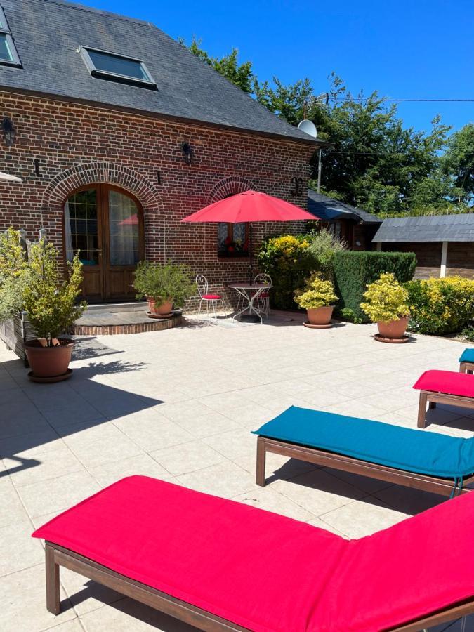 Gerponville Le Jardin Des Roses B&B 외부 사진