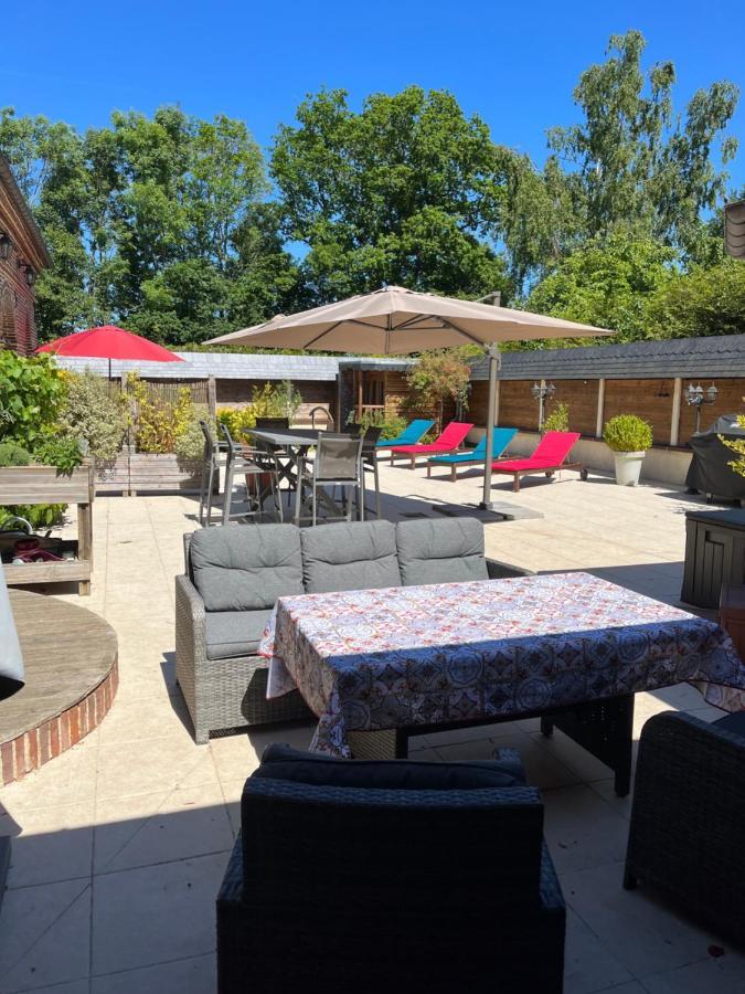 Gerponville Le Jardin Des Roses B&B 외부 사진
